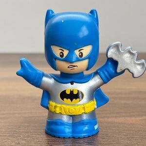 Fisher Price Little People DC Comics Super Friends Blue BATMAN Toy Figure 2020